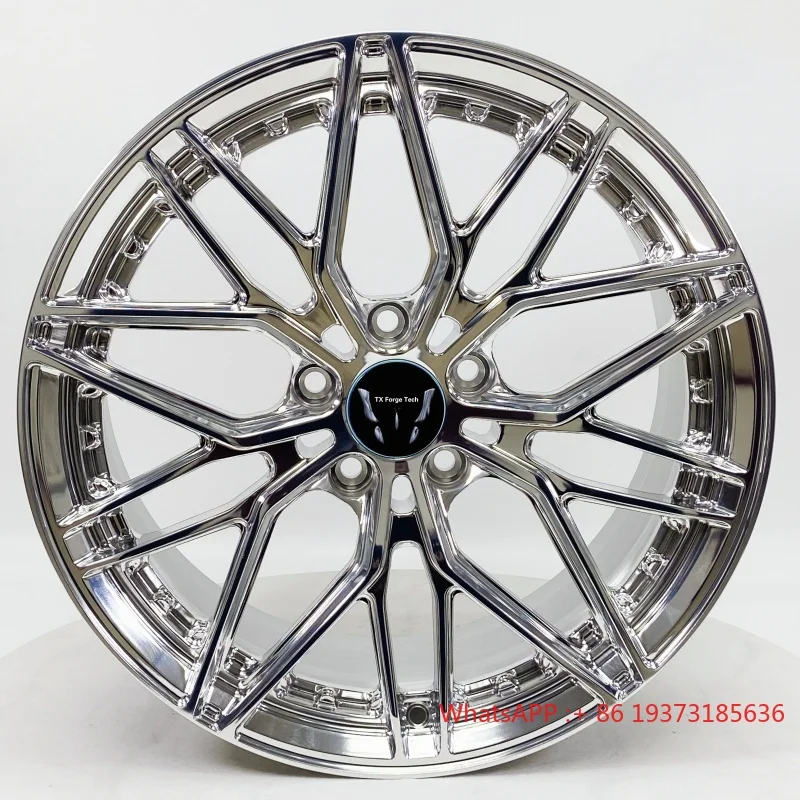 

Новые кованые диски из алюминиевого сплава для легковых автомобилей, прямые продажи с завода, настраиваемые, ET 35 мм/40 мм, полированная отделка, высокое качество, сетчатый дизайн