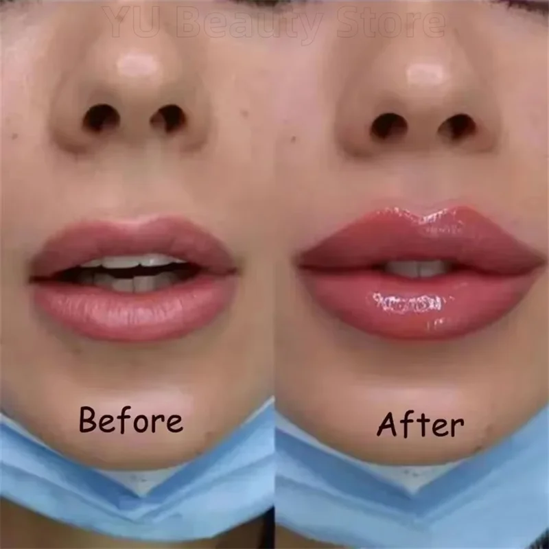 Serum pemadat bibir pengembang volume instan Gloss minyak bibir seksi pelembap tahan lama mengurangi garis-garis halus perawatan riasan kulit mati