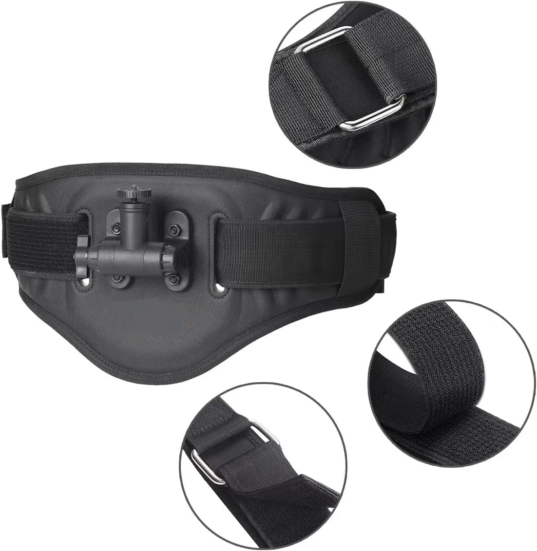 

upgrade For Insta360/GoPro/DJI Waist Belt Mount Strap + Adjustable Selfie Stick Replacement Panoramic sports camera accessories