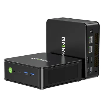 GMKtec M6 AMD R5 6600H 게이밍 미니 PC, 6 코어, 12 스레드, 32GB, DDR5, 1TB SSD, 컴퓨터 PC, 미니 컴퓨터, 게이밍 데스크탑