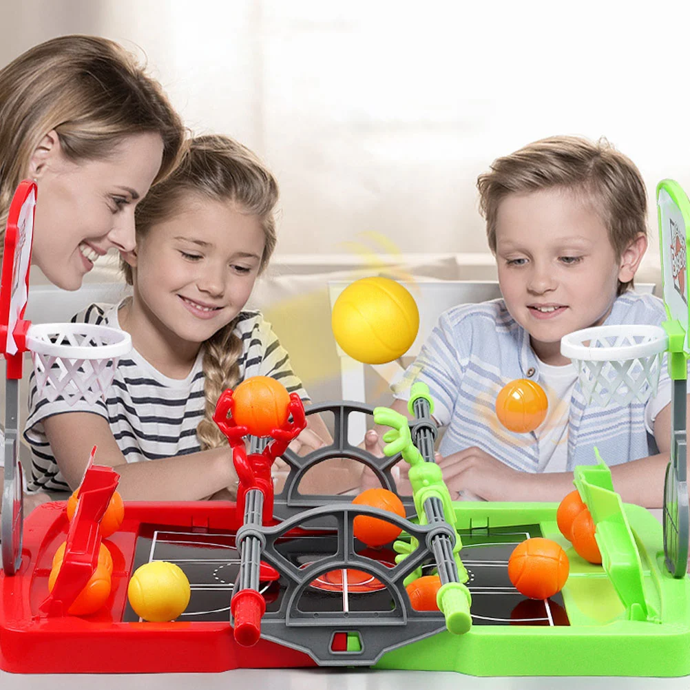 Machine de jeu de basket-ball pour enfants, planche de proximité, damier dos, jouet ABS, bureau