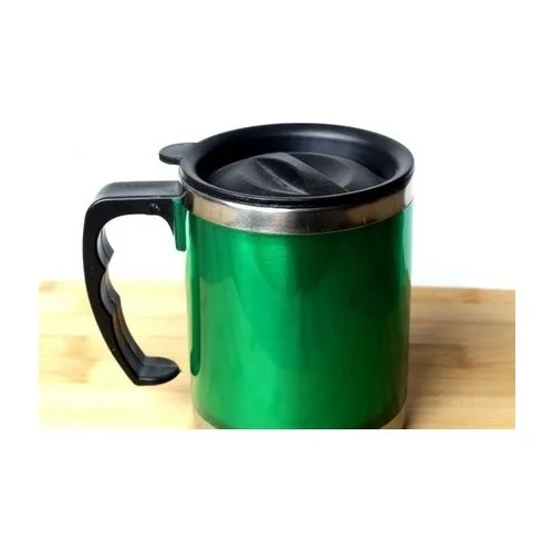 Green Thermos Cup 450 ML Camping Thermos