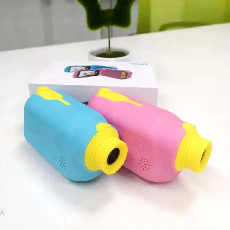 2.0 Polegada mini câmera de vídeo criança com leitor de cartão crianças câmera de vídeo educacional crianças brinquedos câmera digital presente aniversário