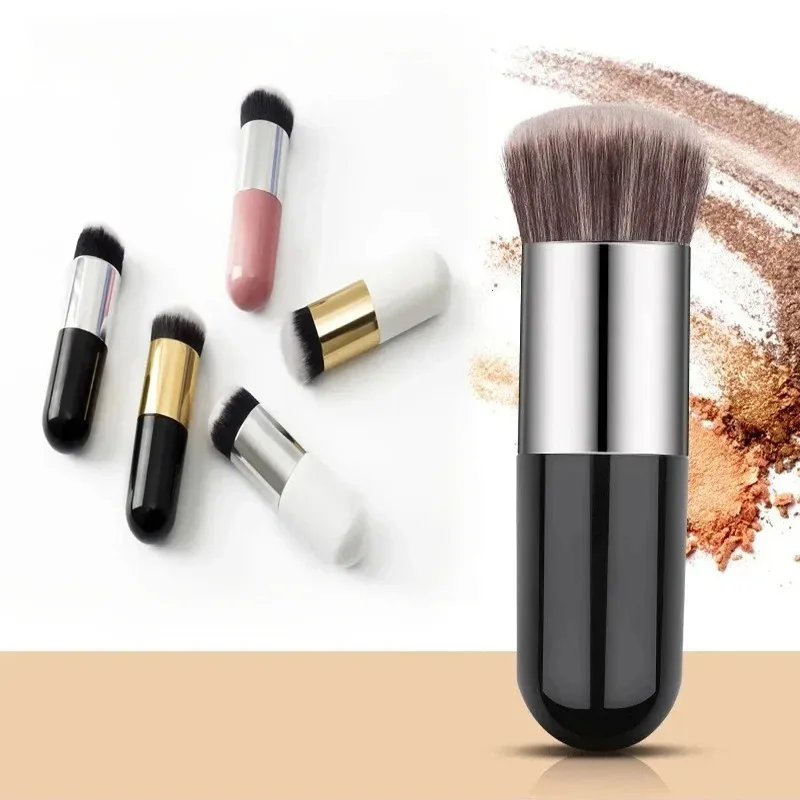 1pc große Größe Make-up Pinsel flache Creme Concealer Mischung erröten Make-up Pinsel profession elle kosmetische Make-up Pinsel Make-up-Tools