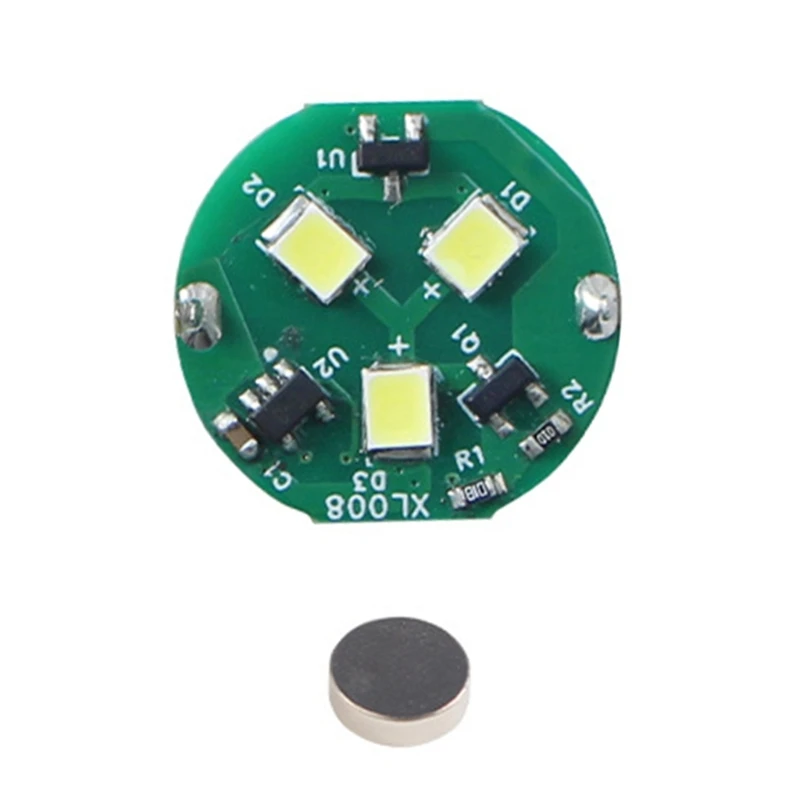 

Ярко -белый модуль светодиодной платы с магнитными переключателями для настраиваемого домашнего и хобби освещения