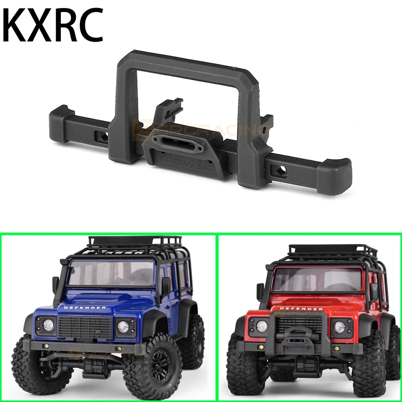 KXRC TRX4M 3D Printing Front Bumper Multi-form Combination for 1/18 RC Crawler Car Traxxas TRX4-M Defender Upgrade Parts