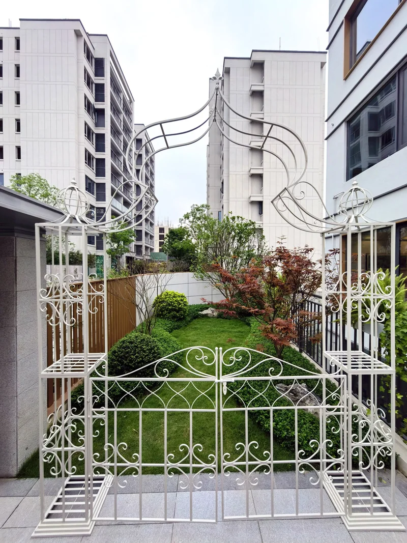 

Indoor furniture arch flower stand arched rose climbing vine frame outdoor garden courtyard villa door clematis climbing fr