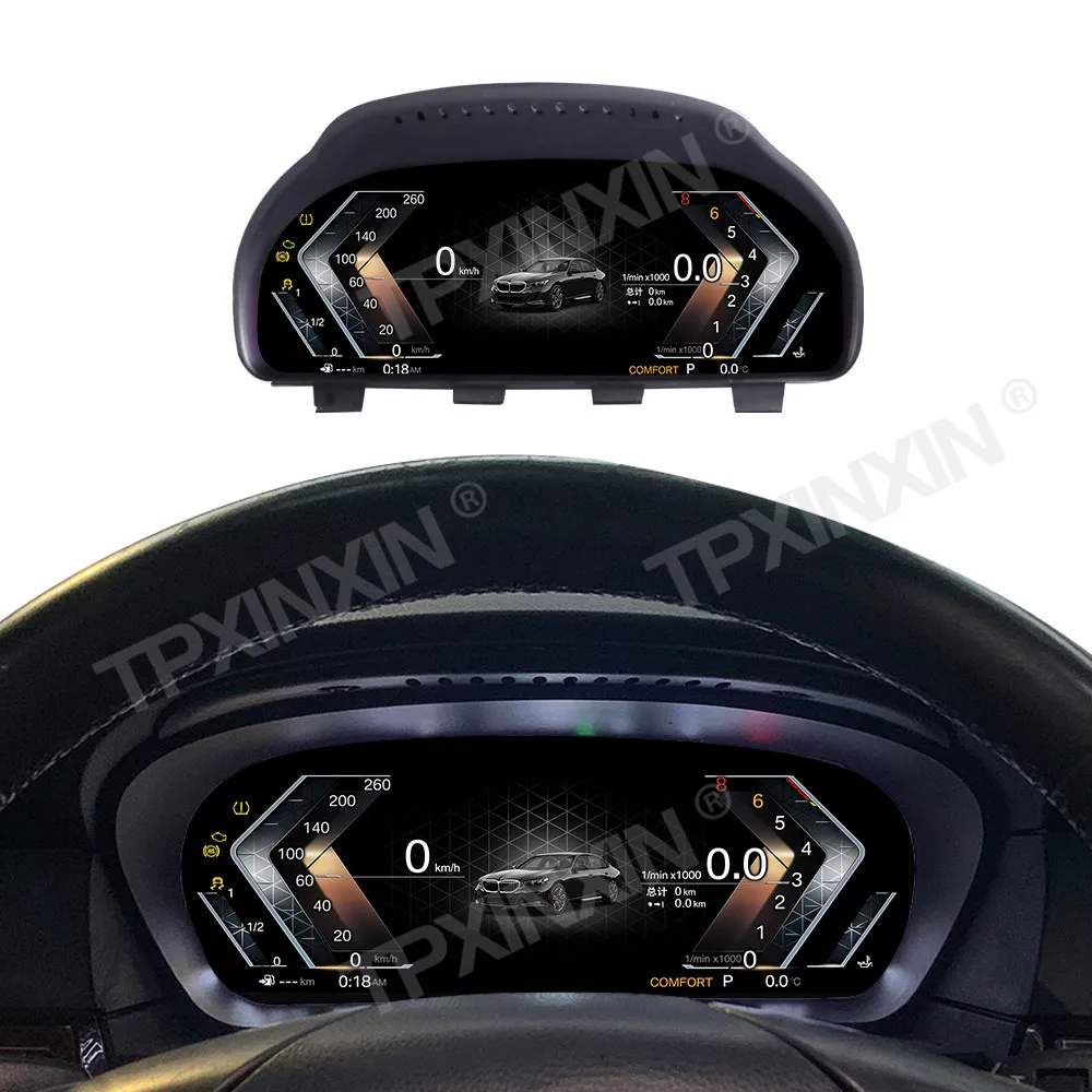 Car Digital Cluster Virtual Cockpit For BMW F10 F31 FOR BMW 3 wash BMW 5 series Variant Dashboard Entertainment Speed Screen