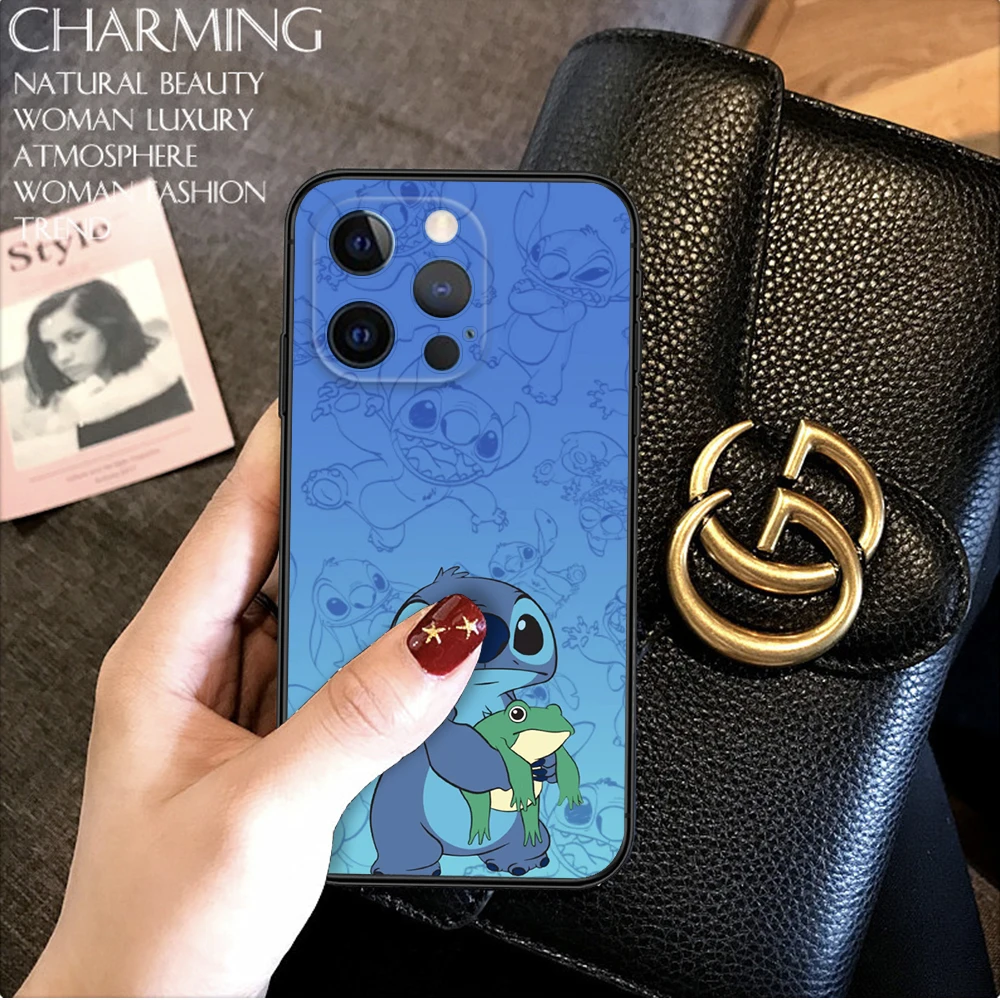 Funda blanda de dibujos animados Z23 Stitch para Xiaomi Redmi 7A 8 8A 9 9A 9C NFC 10A 9T 10X Note 8T 10 Pro Max 11 11S