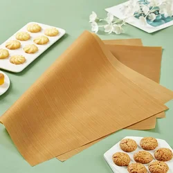 1Pcs Reusable Resistant Baking Sheets Oil-proof Paper Cloth Oven Pad Non-stick Baking Mat Fiberglass Cloth Baking Tools New