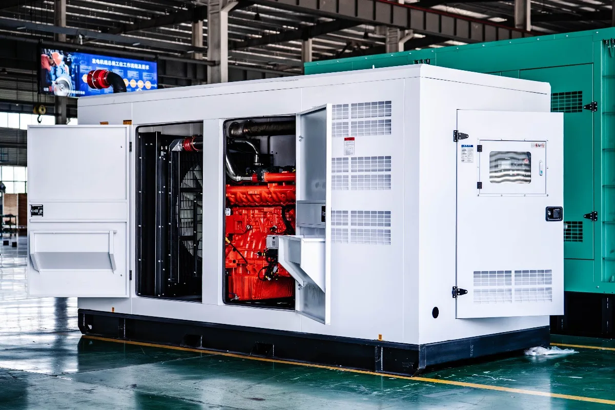 70KVA 100KVA 150KVA 200KVA 250KVA High Safety  Generator Rain Shelter Silent Genset with Tralier Mobile for Outdoor Use