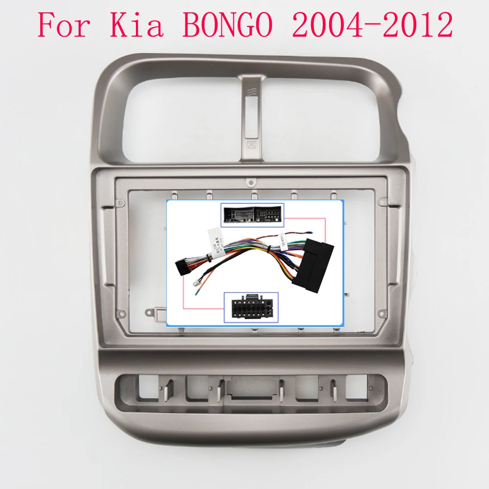 

9 Inch Car Frame Fascia Adapter Android Radio Dash Fitting Panel Kit For Kia BONGO 2004-2012