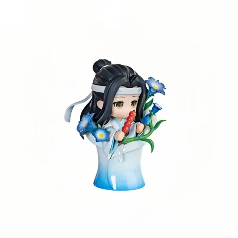 Mo Daozu Steen Porselein Bloem Rijm Serie Blind Box - Leuke Anime Karaktercollectie Speelgoed Wei Wu Xian Lan Cadeau voor fans