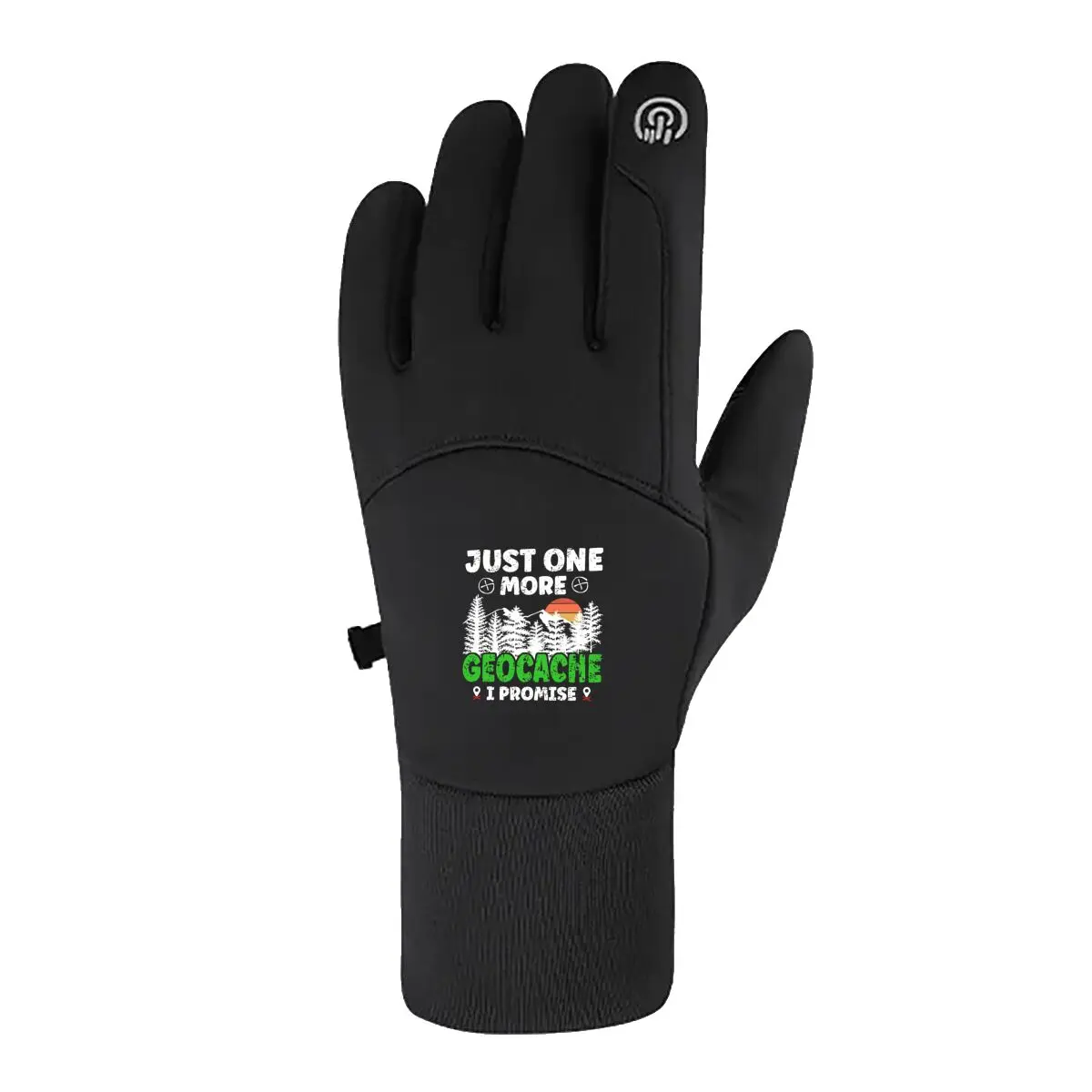 

Geocache Sign Sparks Hunt Joy утолщенные зимние велосипедные перчатки для мужчин мотоциклетные перчатки с сенсорным экраном