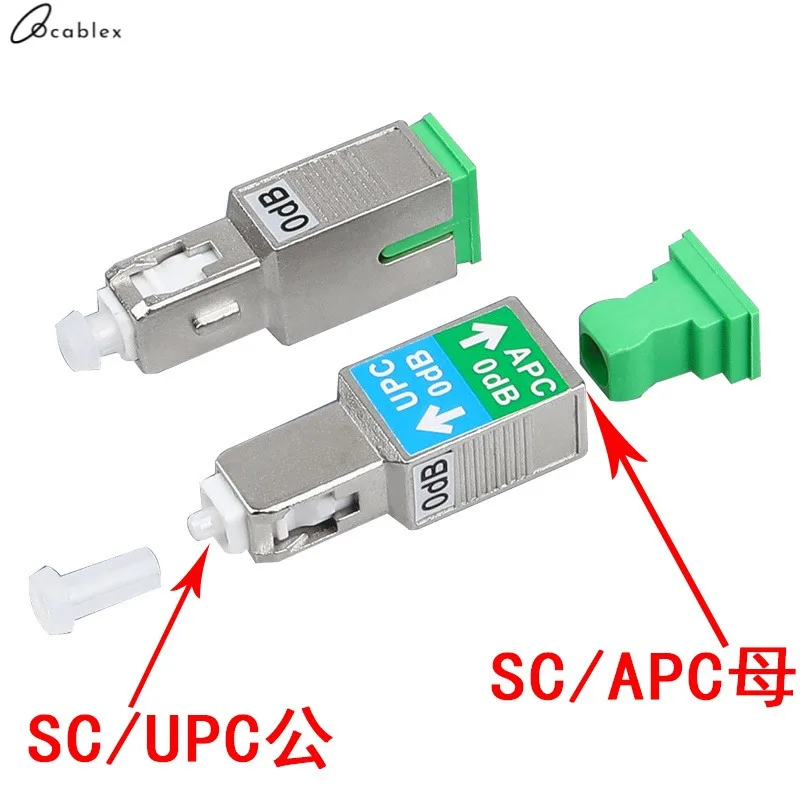 SC/UPC Revolution żeńskie APC UPC ONU Stick Router moduł optyczny złącze Flan Adapter łącznik sprzęt światłowodowy