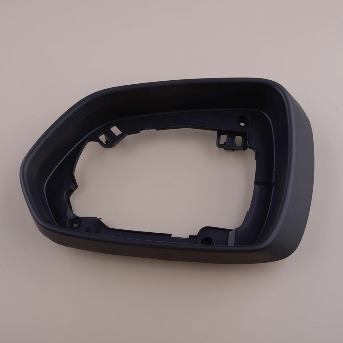 

Black Front Left Side Door Wing Rear View Mirror Bezel Trim Cover Plastic Fit for MG ZS EV 2017 2018 2019 2020 2021 2022 2023