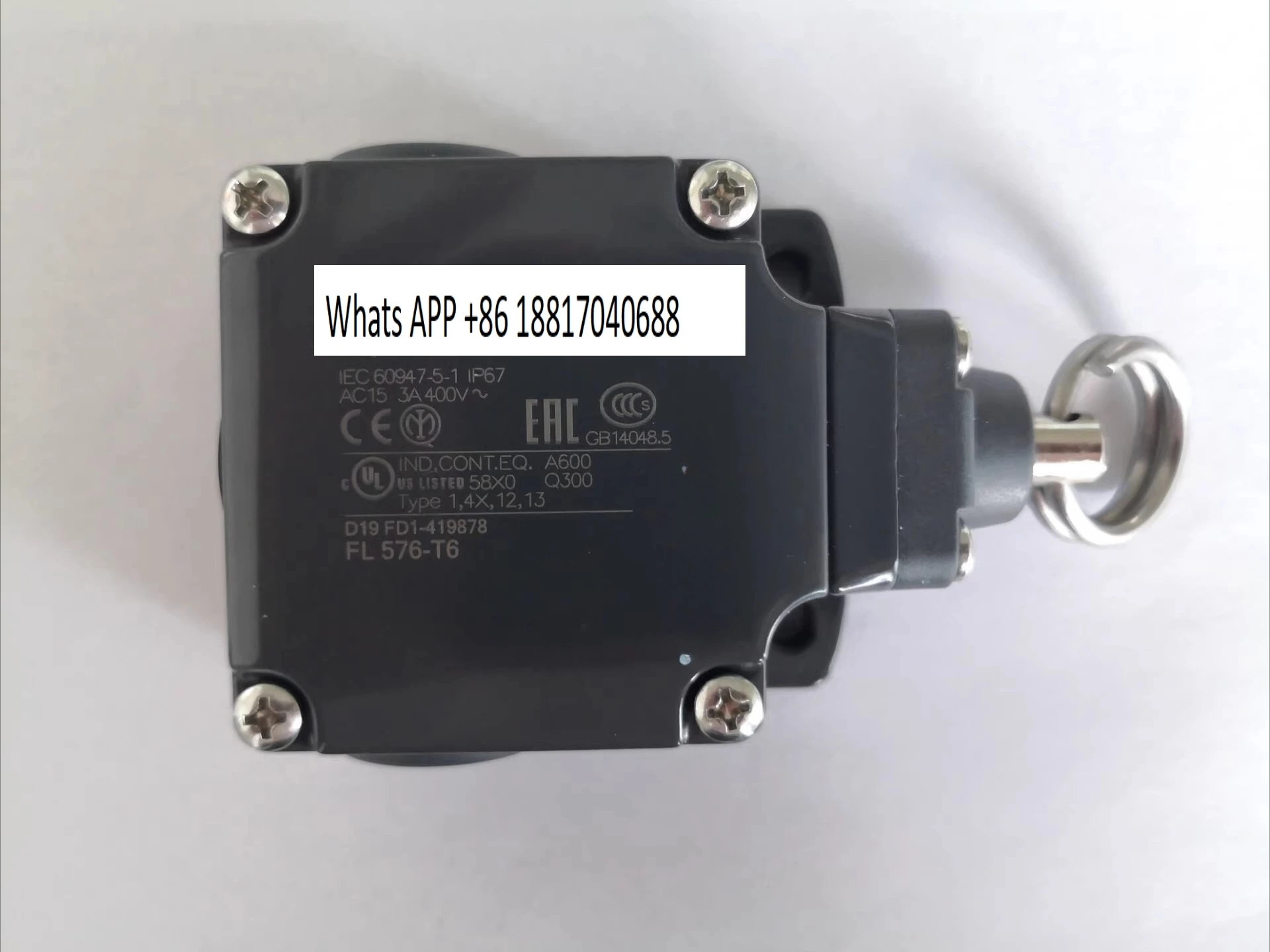 

1PC new original 40 degree low temperature cold storage door special pull wire switch FL576-T6