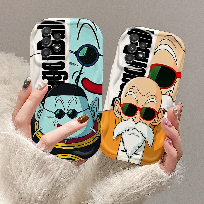 

D-Dragon Ball Cute Goku Logo For Samsung A55 A54 A53 A52 A35 A34 A33 A32 A25 A24 A23 A22 A21S A15 A13 A14 5G Wave Oil Back