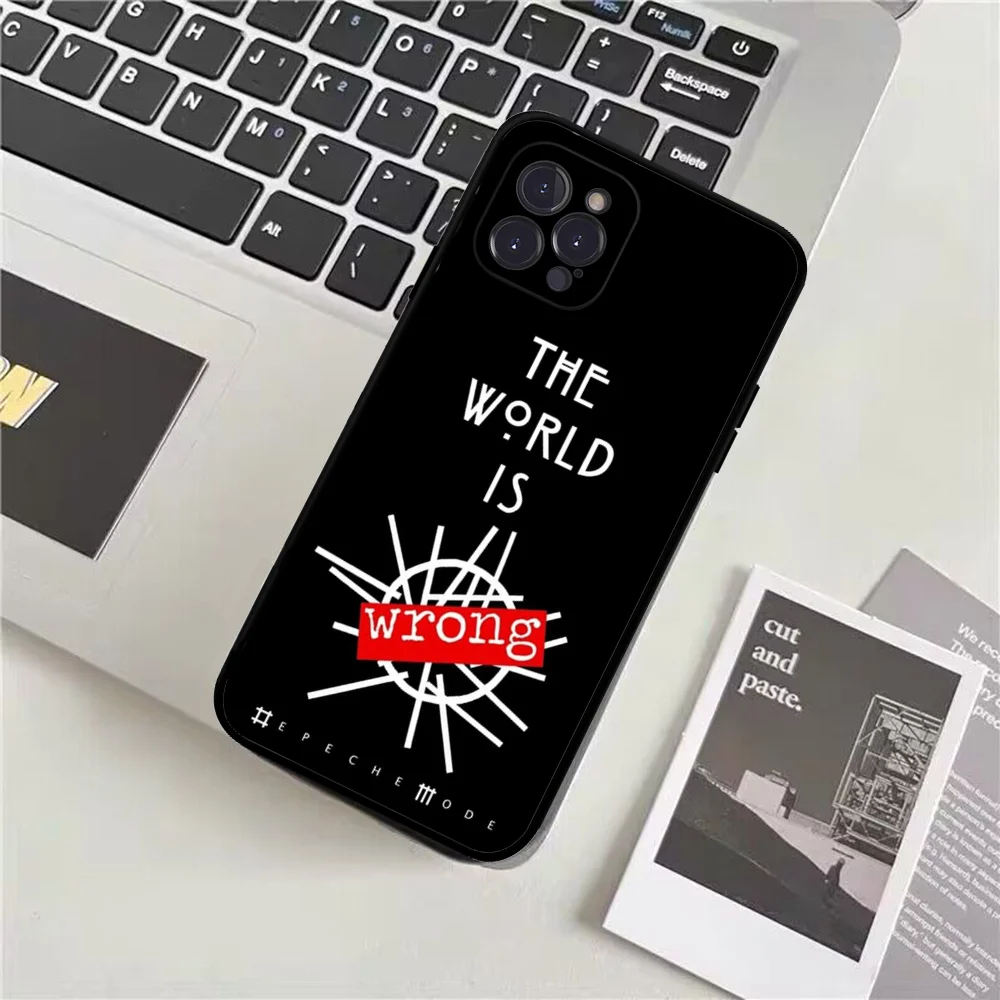 Rock Band Depeches Modes Phone Case Silicone Soft for iphone 15 14 13 12 11 Pro Mini XS MAX 8 7 6 Plus X XS XR Cover