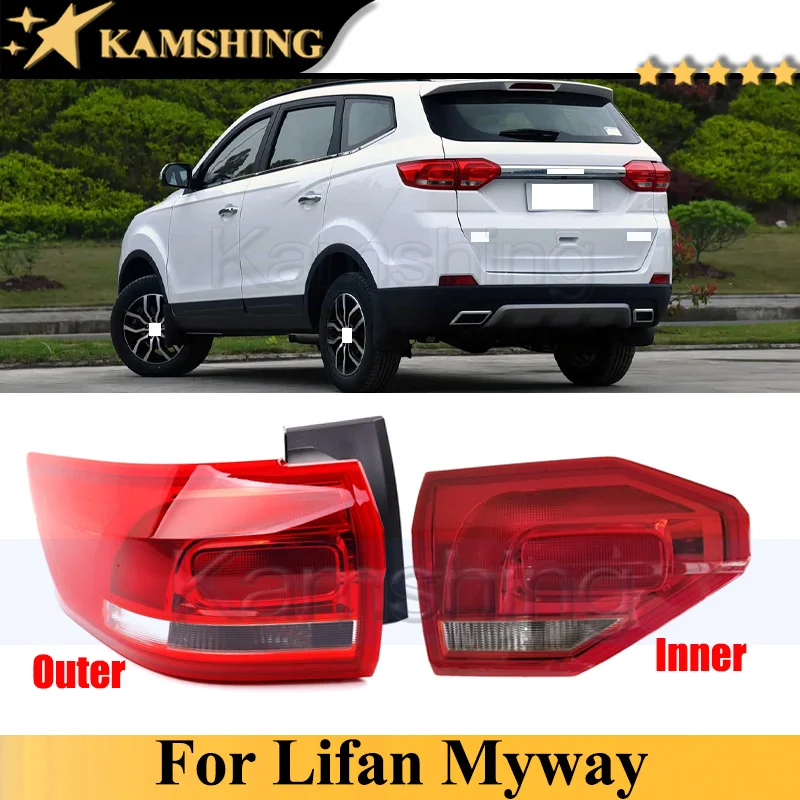 

Kamshing цельный задний бампер задний фонарь задний фонарь для Lifan Myway задний фонарь стоп-сигнал задний указатель поворота