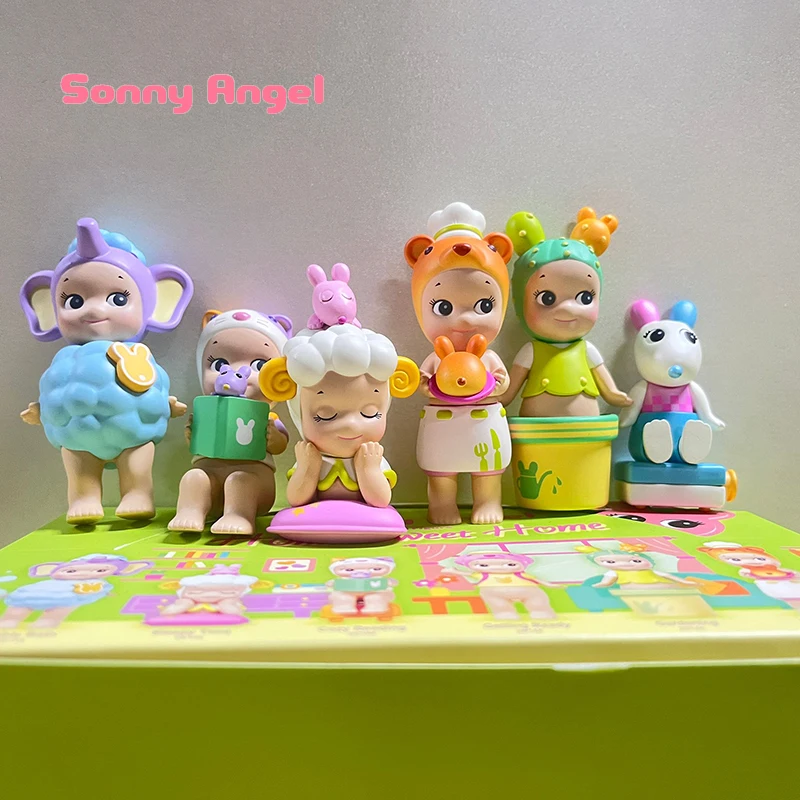 2024 New Sonny Angel Love To Come Home Series Blind Box Trend Toys Cute Doll Figure Children\'s Creative Toys Birthday Gifts