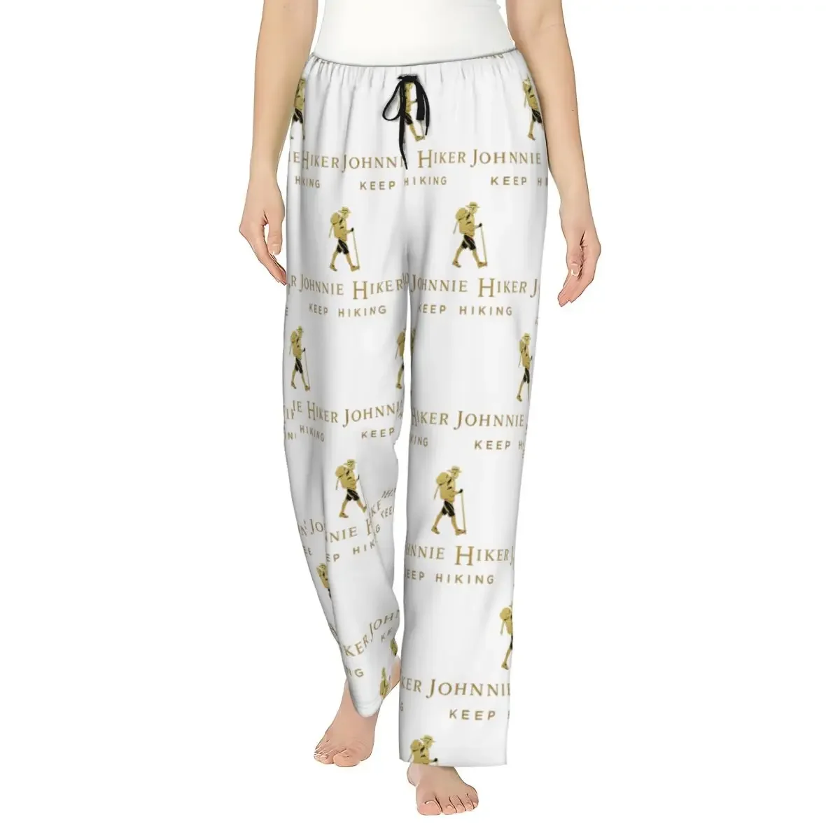 

Женские пижамные брюки Custom Johnnie Walker с карманами для отдыха и сна