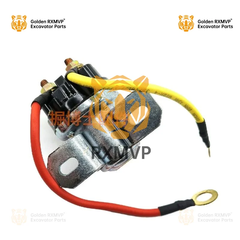 Electric Fuel Injection Starter 150a High-power Motor 24v Weichai Deceleration Motor Start Relay Excavator Accessories