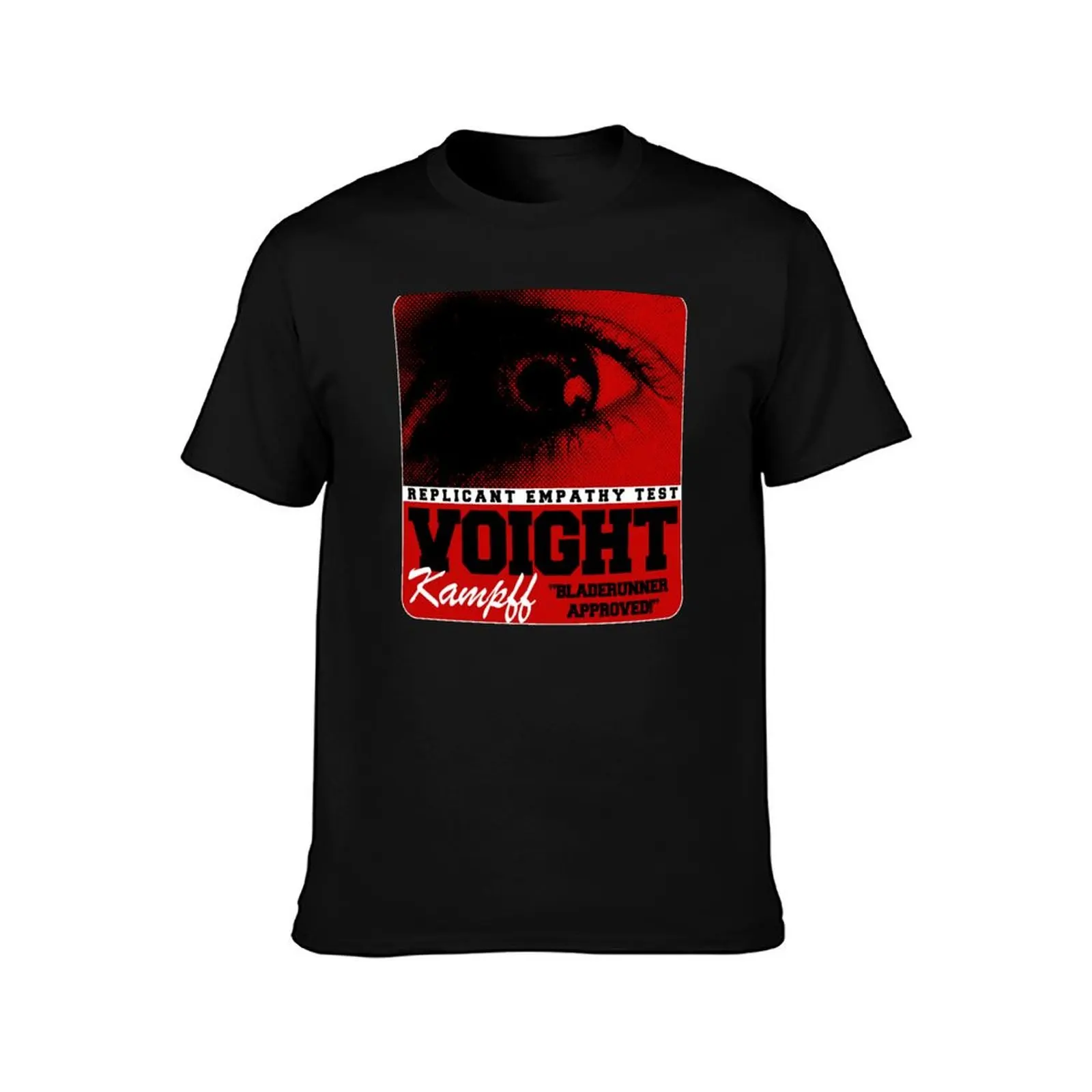 Voigt Kampff Replicant Empathy Test T-Shirt Summer Casual Cotton Tee Oversized Streetwear Tops Vintage Graphic Print