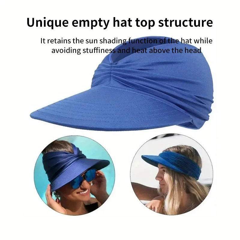 Sun Hat-Stylish And Protective For Spring, Summer, And Autumn Sports Empty Top Hat Outdoor Beach Sun Hat Sun Hat in