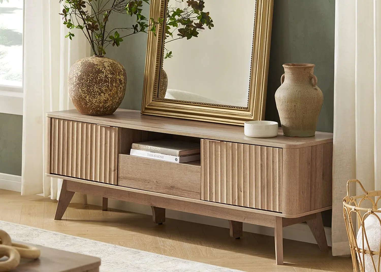 Mid-Century Modern TV Stand 50-59