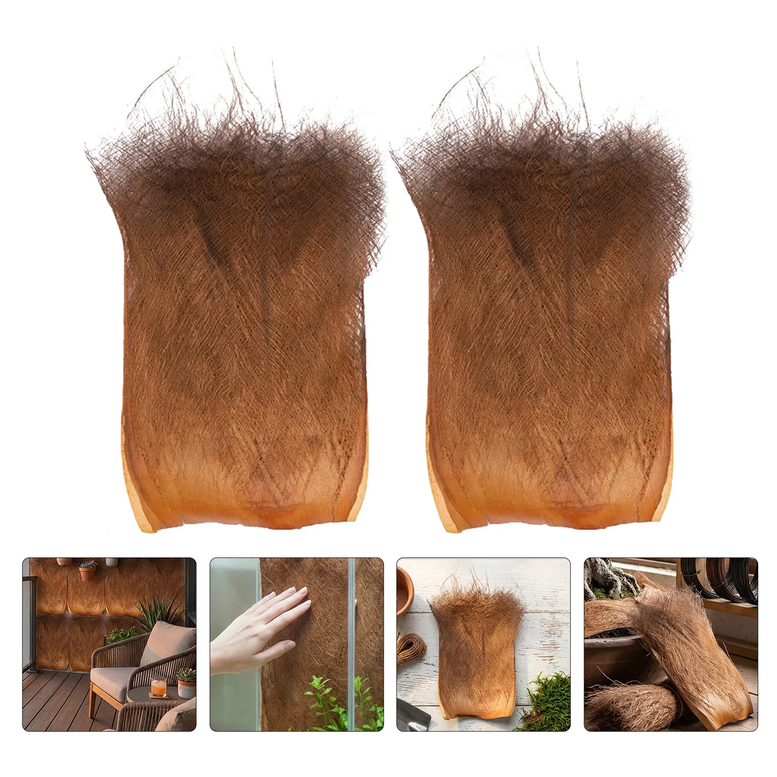 Bonsai Garden Display - 5Pcs Palm Bark Wrap Sheets Faux