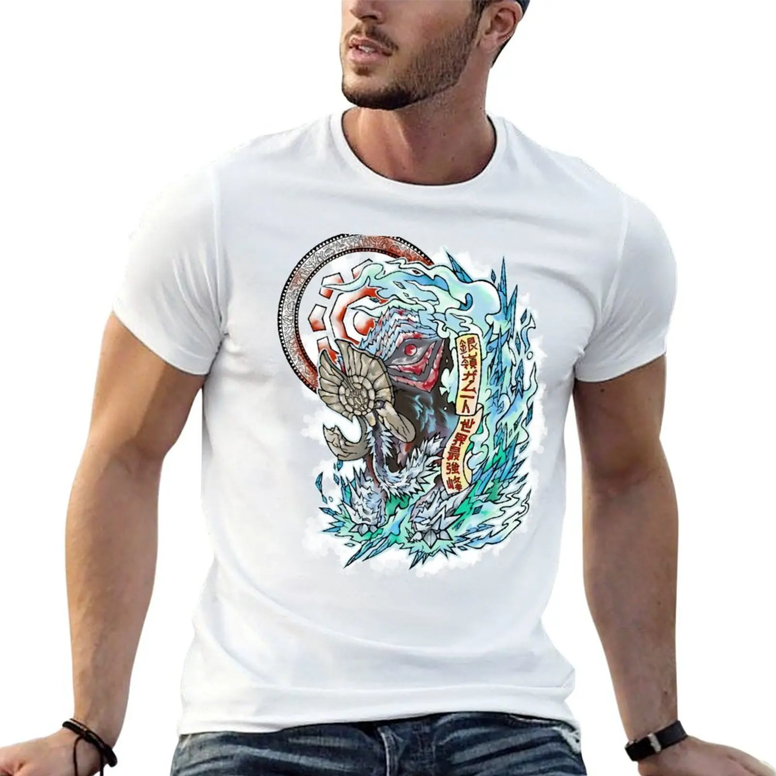 

Elderfrost Gammoth! T-Shirt printed t shirts for man black cotton t-shirt plain for man package t shirts cotton 100% T-Shirt