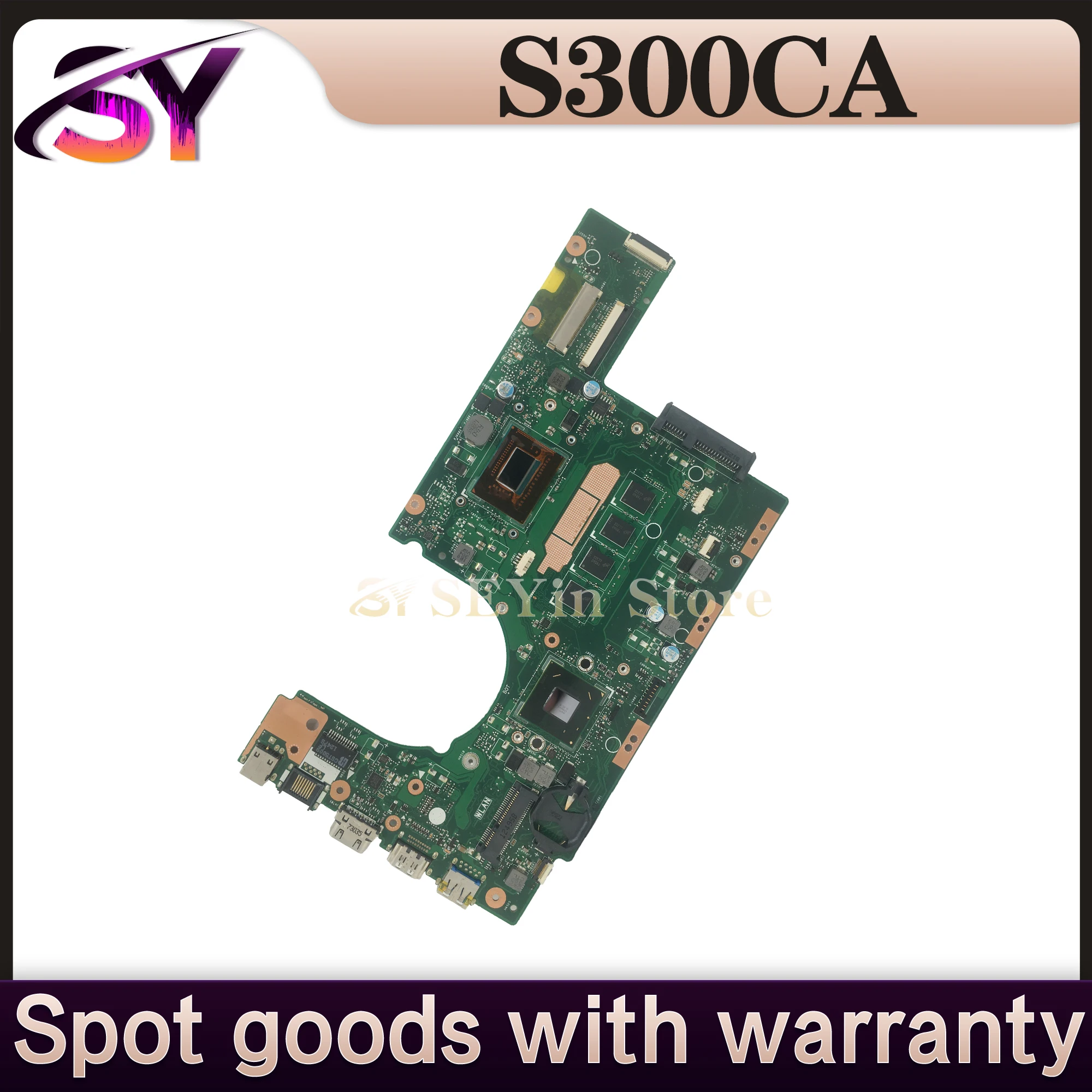 Placa-mãe S300C S300CA para laptop, CPU S300 i3-3217U i5-3317U i7-3517U Gen 4G-RAM 100% testada e funcionando para ASUS