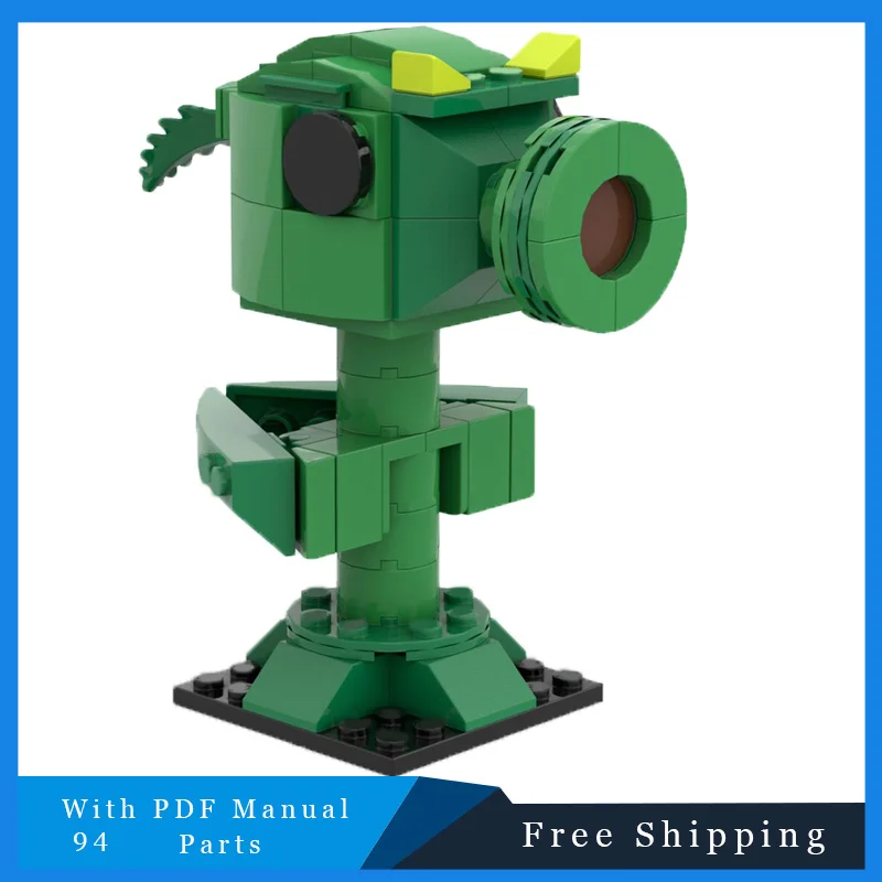 

94 Parts Famous Games Combat Plants MOC Model Building Blocks Bricks DIY Creative Assembly Educational Toys Set Birthday Gifts