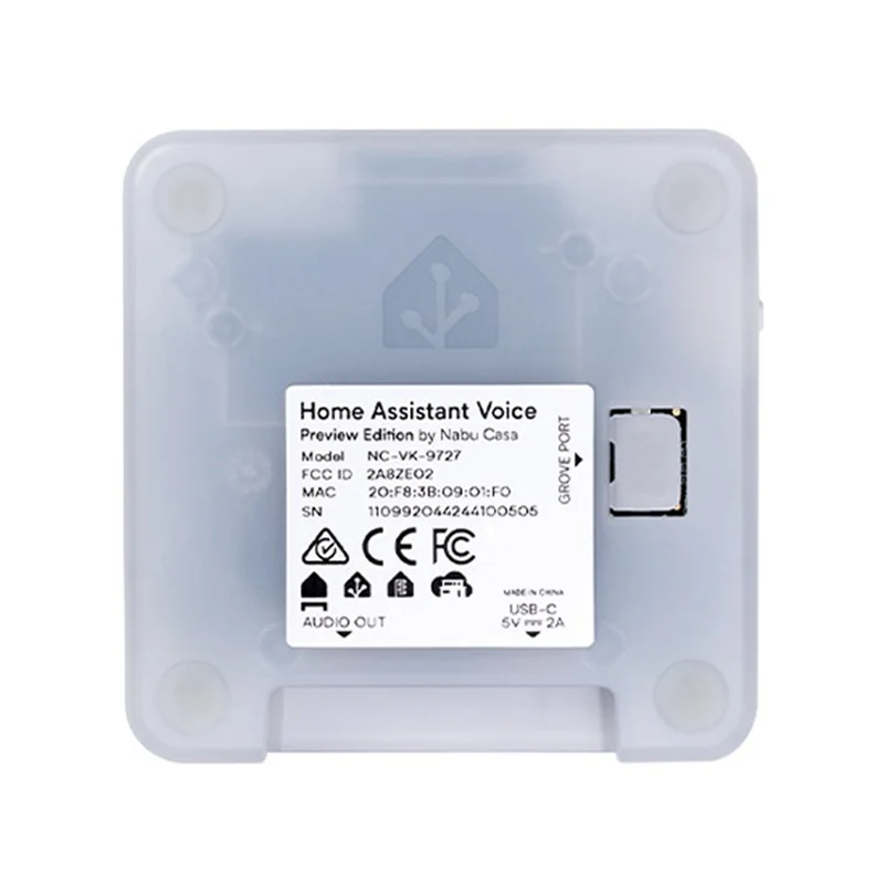 

DIGIT-ESP32-S3 Soc Home Assistant Voice Preview Edition Featuring 16MB Of FLASH Storage 2.4 Ghz Wi-Fi Bluetooth 5.0 Support