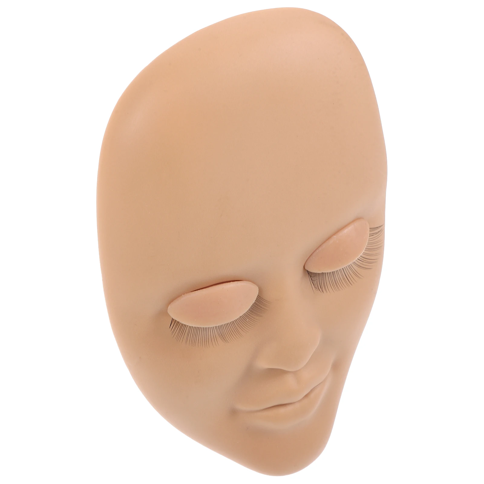 لاش عارضة أزياء رئيس رمش تمديد ممارسة التدريب رئيس ماكياج ممارسة الوجه للمبتدئين قابلة لإعادة الاستخدام لاش تمديد التدريب