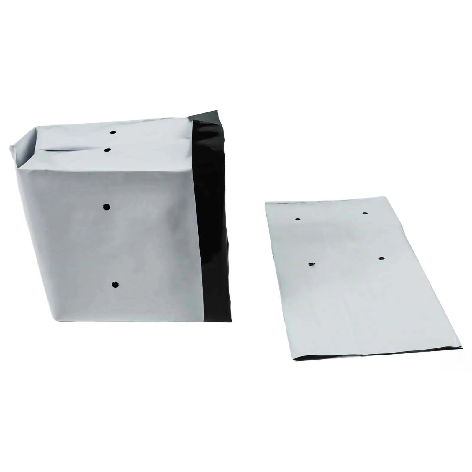 Vegetable Bags Planting Bags 50 Pieces Cost-Effective Solution Efficient Water Drainage Black And White Grow Bags
