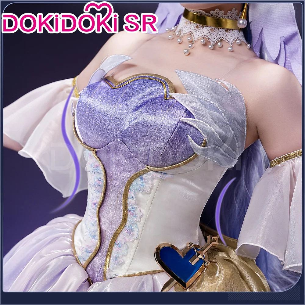 【Dec. Limited 5% OFF】Robin Doujin Cosplay Costume Game Honkai: Star Rail DokiDoki-SR HSR Women Costume Robin Cosplay Aria Dress