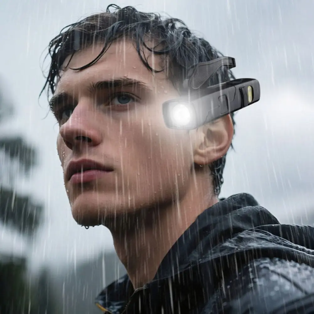 5 Lighting Modes LED Headlight Super Bright High Brightness Motion Sensor Headlamp Waterproof Ultra Light