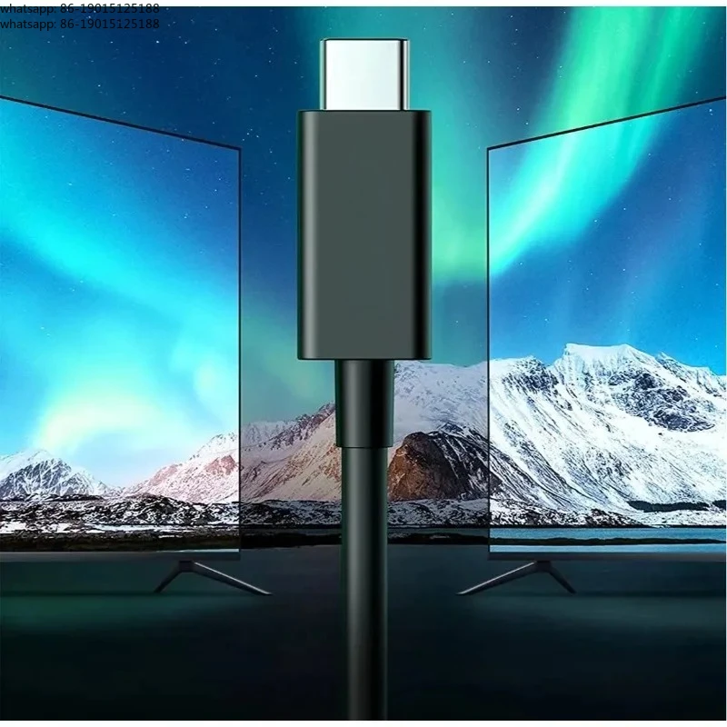 4 cable 6.6ft, 40Gbps data transmission 8K/60Hz display 100W 5A USB C 3.1 Gen 2 cable, suitable for iPhone 15