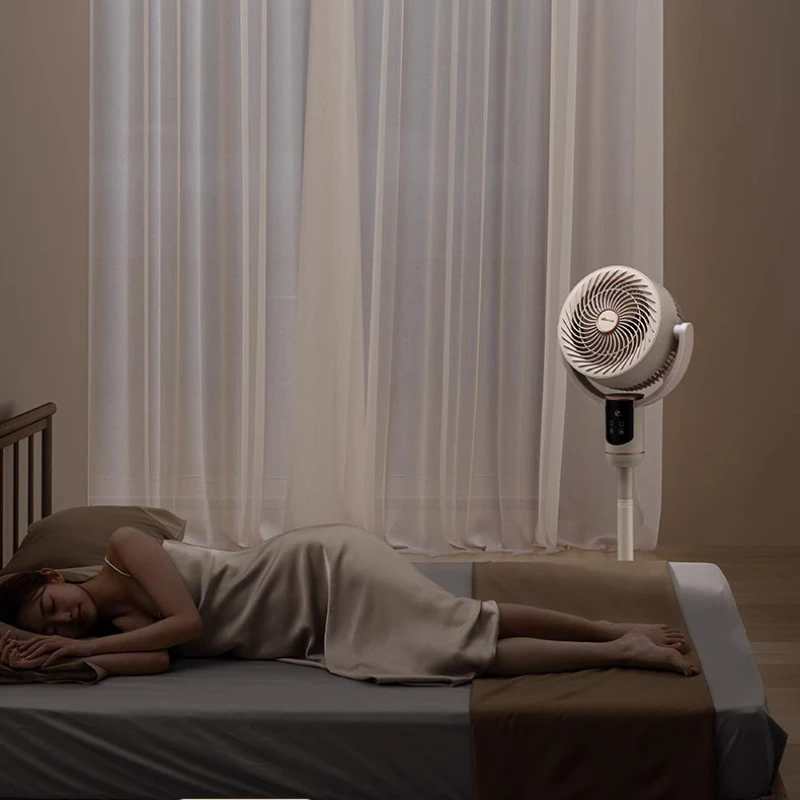 Turbo-Luftzirkulator mit 33 Fuß Windbereich ‌   Energiesparender Standventilator, abnehmbare Flügel, Kühlung im gesamten Raum, geräuschloser Nachtmodus
