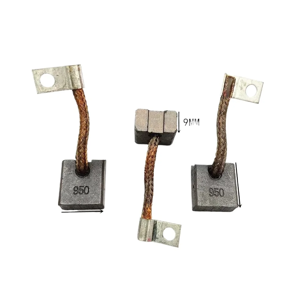 3pcs Forklift pump station motor 2.2KW carbon brush 9x16x17/18 forklift carbon brush 950