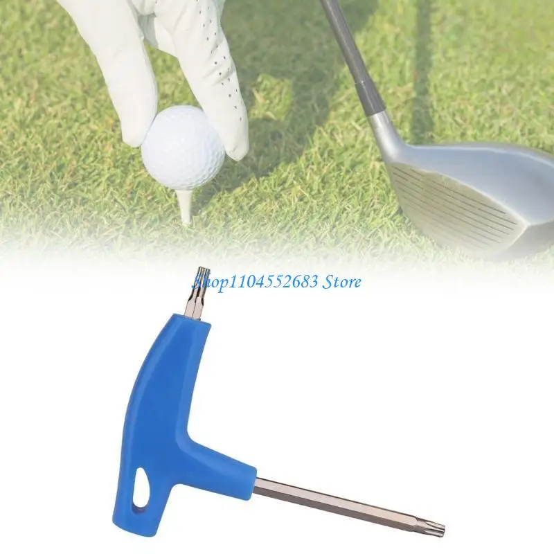 

Y6GD Adjustable Ergonomic Golf Wrench Spanner T20 T25 Double Purpose for Quick Shaft Weight Modifications Efficient Repairs