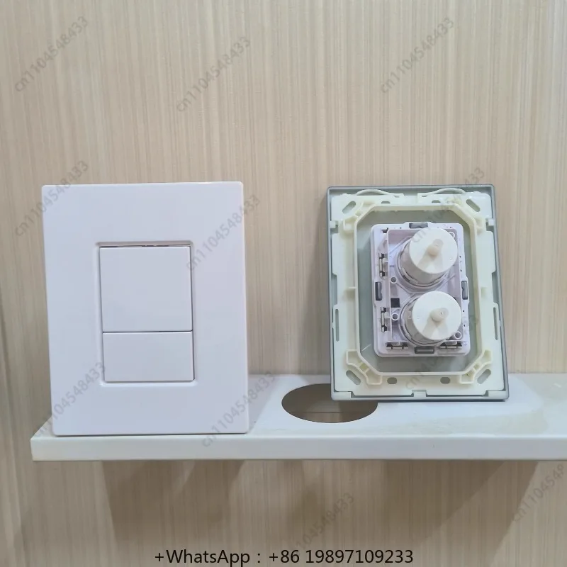 

Pneumatic hidden water tank panel flush button button can enter the wall concealed water tank accessories