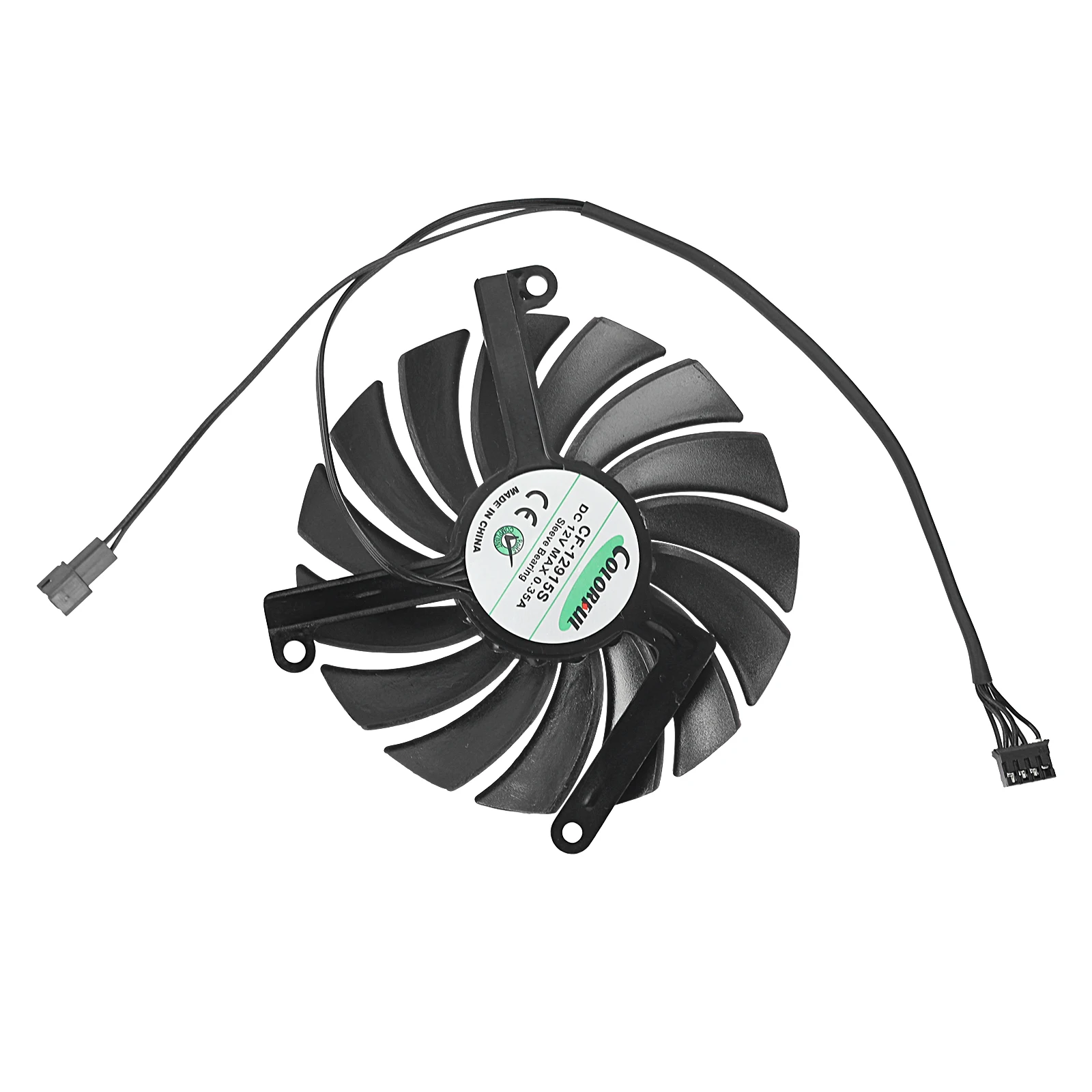 新しい冷却ファンRtx3060ti rtx3070,ビデオカードファン,3つの新しいスケールCF-12910S,30 60ti,3050,3070