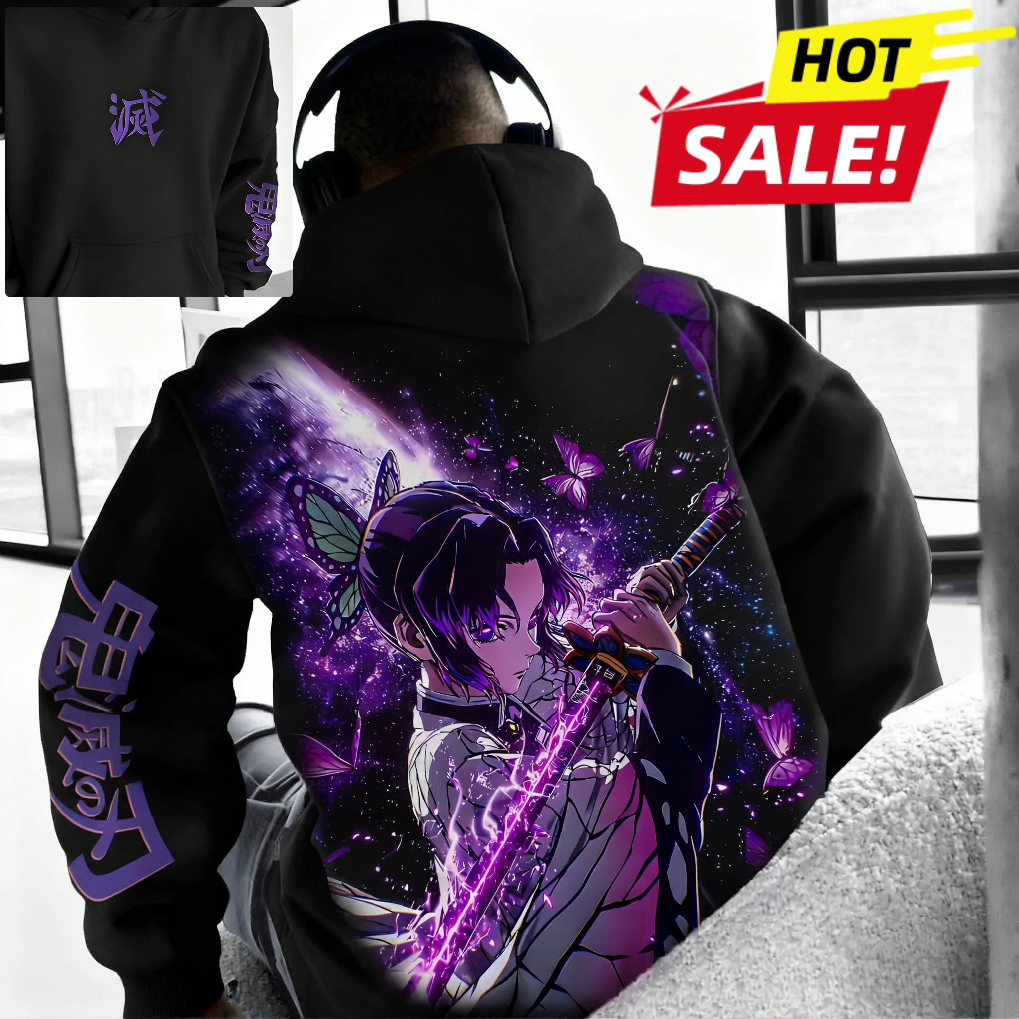 

Popular Anime Ghost Blade 3D Printed Hoodie Tops for Men and Women Do Not Choose Gender Children's Cute and Durable