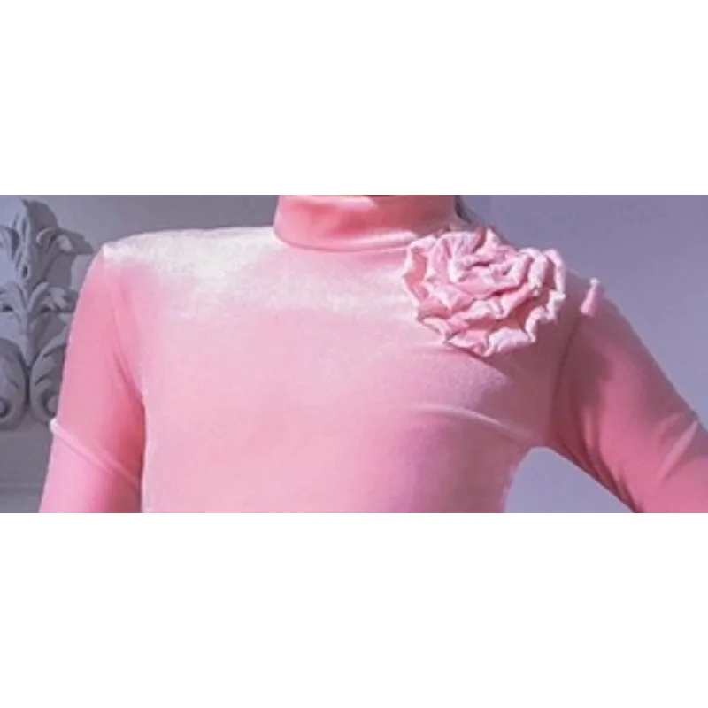 فستان رقص لاتيني للأطفال للفتيات فساتين رقص قاعة الرقص رومبا تشا تشا سامبا فستان ممارسة الأداء اللاتيني تنورة رقص