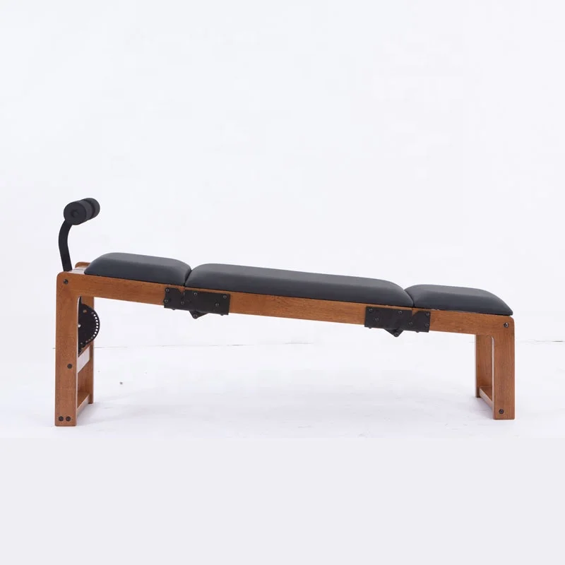 Panca con manubri regolabile per sit up, panca multifunzionale in legno per flessioni, attrezzature per il fitness in palestra