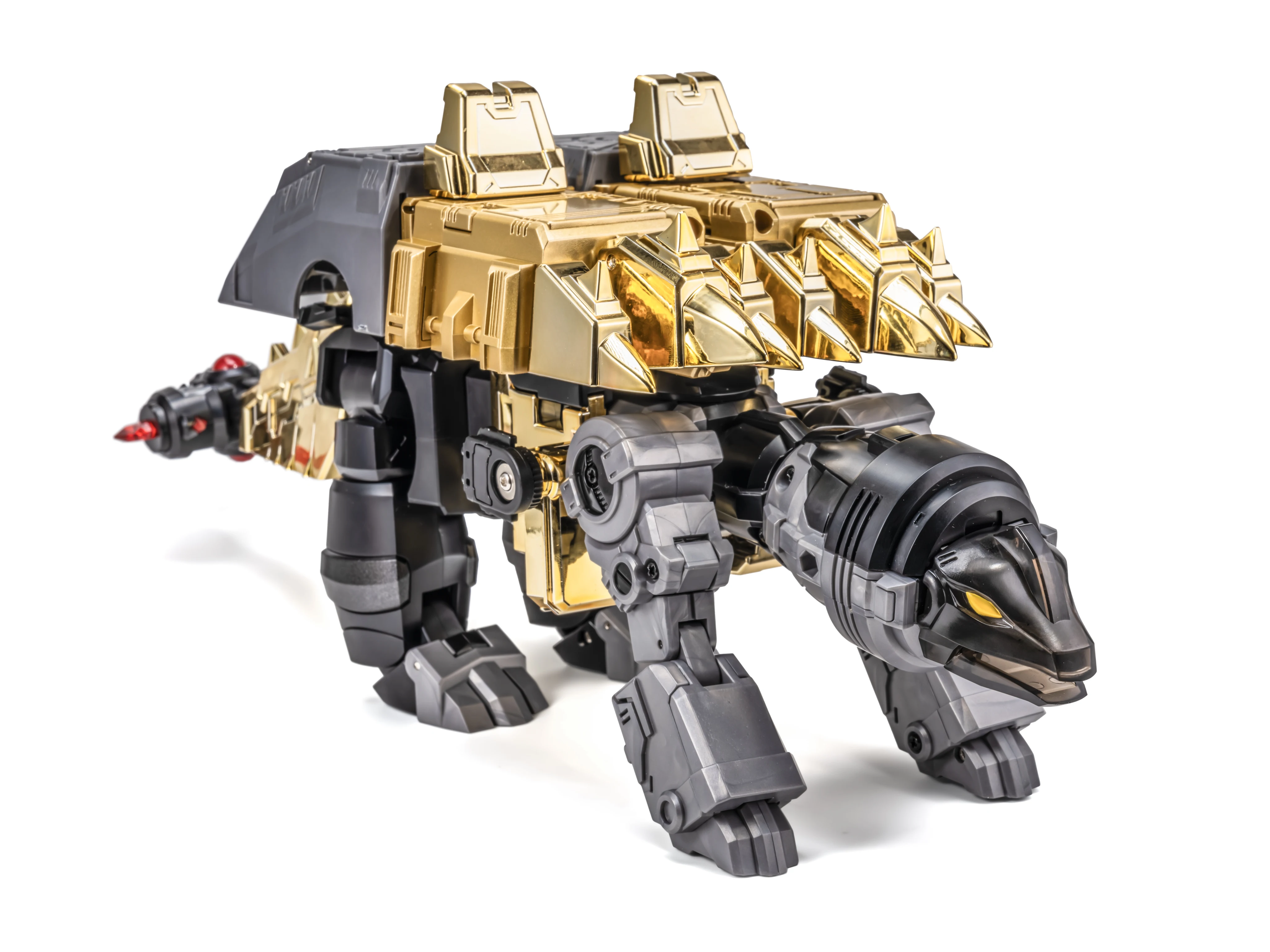 NA H72EX Typhon Toy Kleur Ankylosaurus Zesde Draak Kleinschalige Mecha Getransformeerd Speelgoed