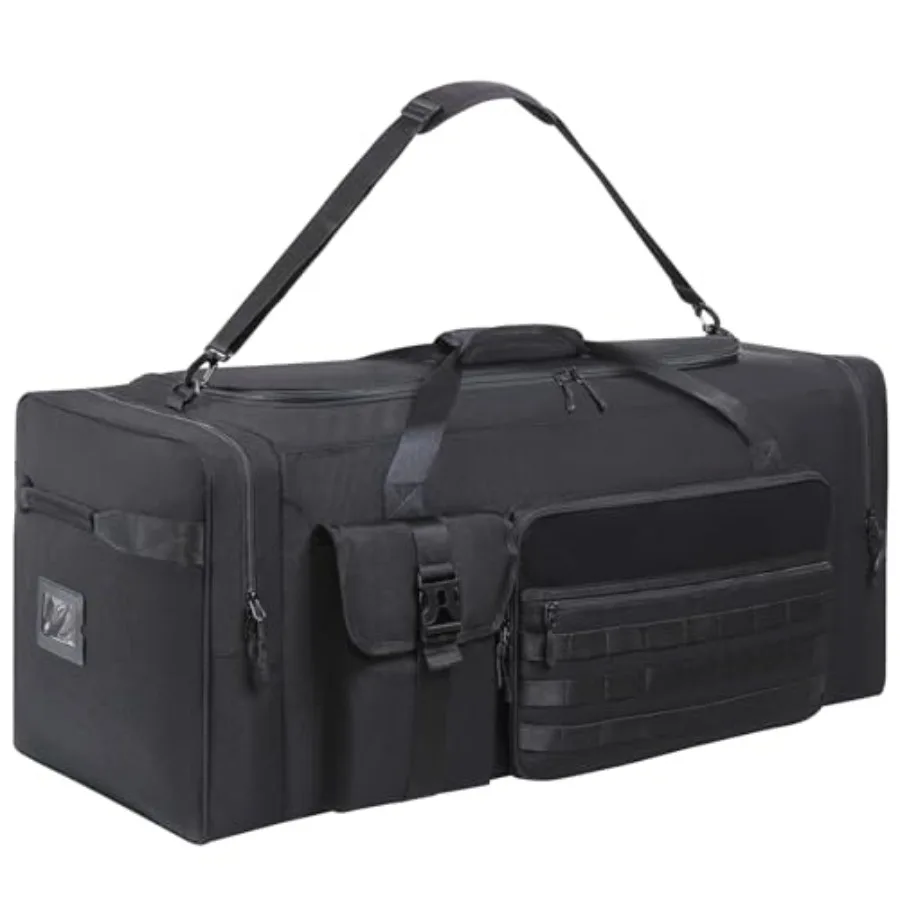 

130L Extra Large 36" Heavy Duty Sports Gym and Travel Duffel Bag - Oversized Equipment Gear Bag for Basketball, Baseball, Hocke